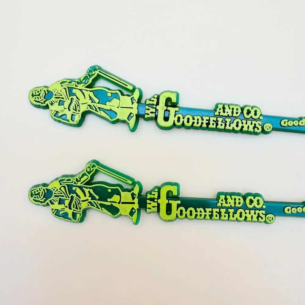 Vintage Casino Swizzle Sticks Trump Castle Golden Nugget Bellagio Goodfellows